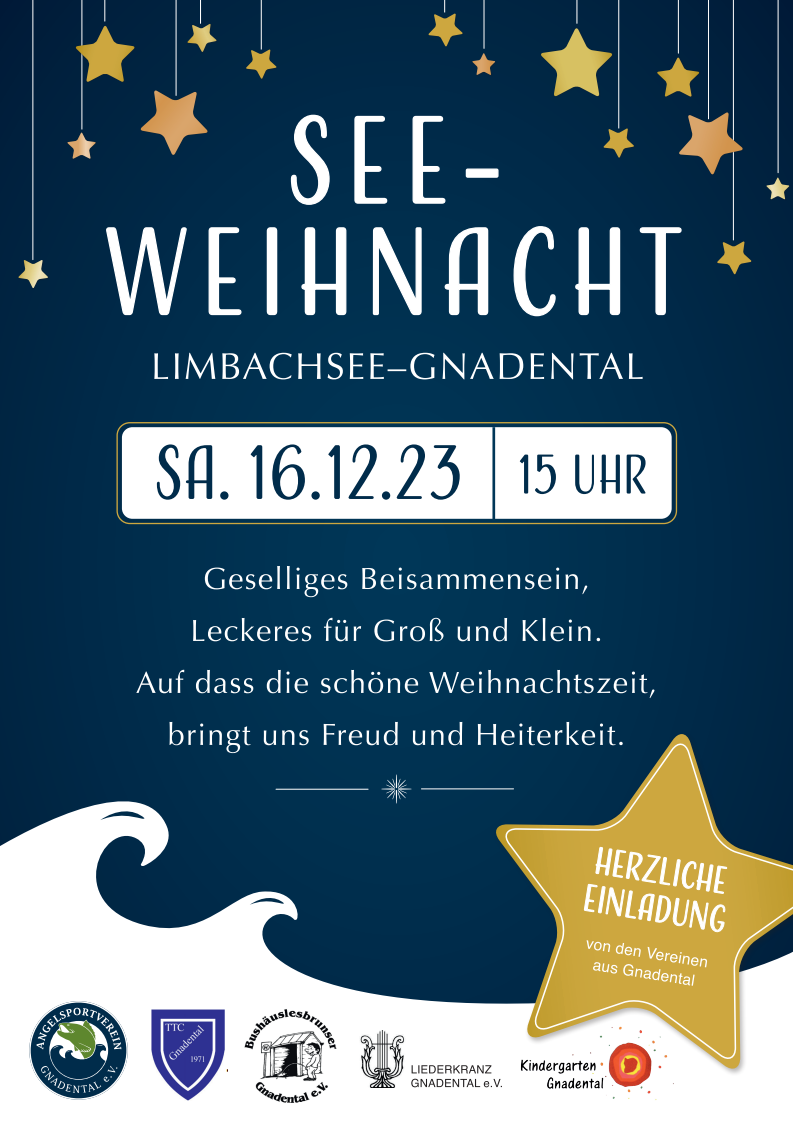 Du betrachtest gerade Seeweihnacht in Gnadental