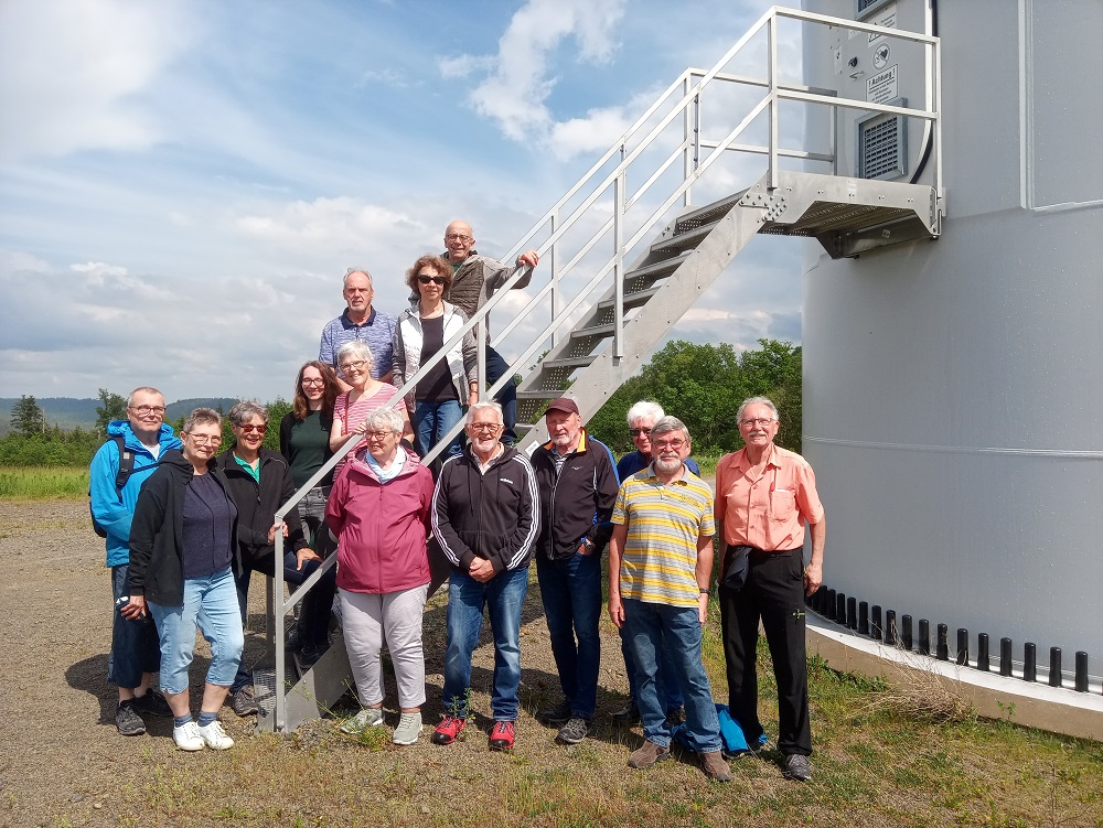 Read more about the article Besichtigung einer Windkraftanlage der Stadtwerke Schwäbisch Hall