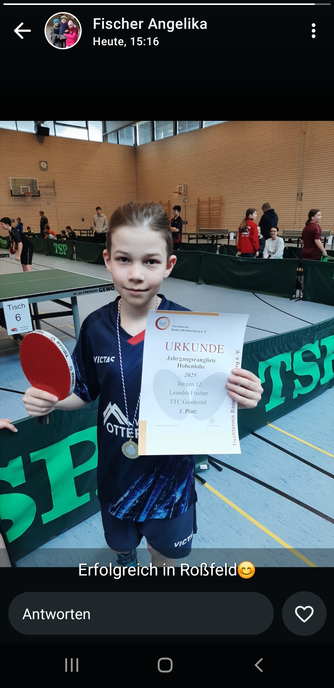 Read more about the article Lewin Schweizer und Leandro Fischer gewinnen die Bezirksrangliste