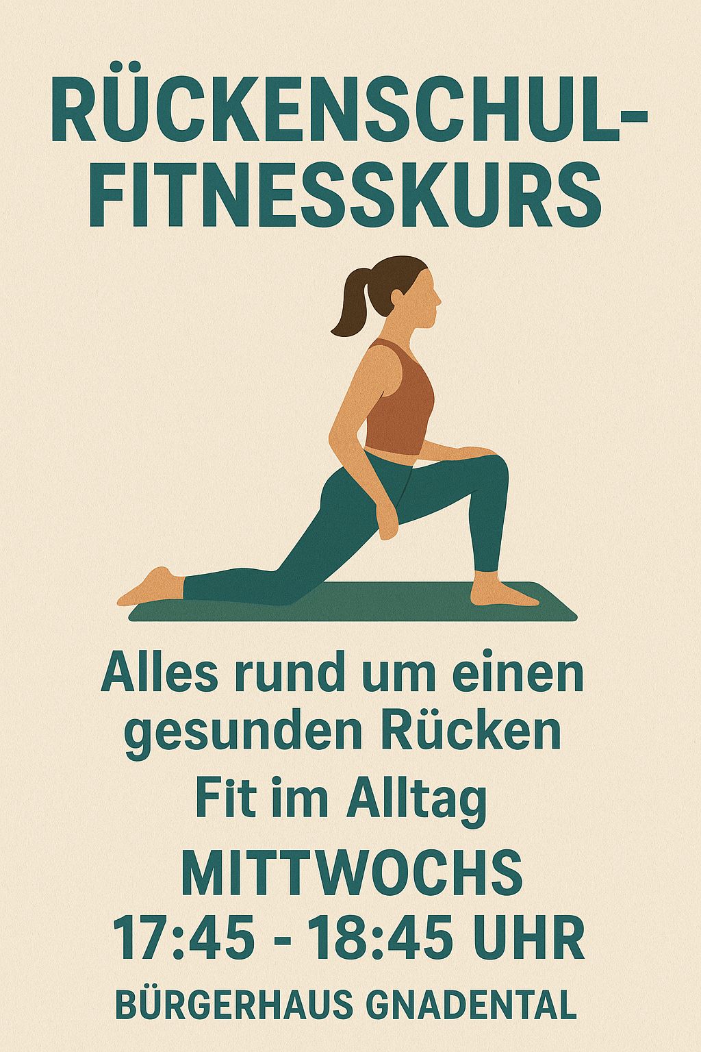 Mehr über den Artikel erfahren Neues Rückenschule-Angebot beim TTC