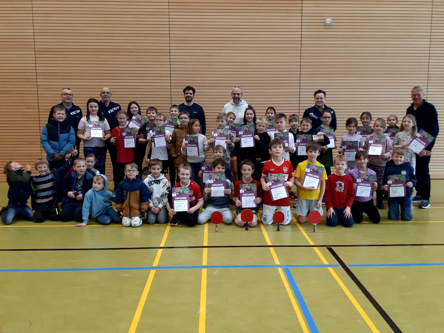 Mehr über den Artikel erfahren 45 Teilnehmer bei den TT-Minimeisterschaften