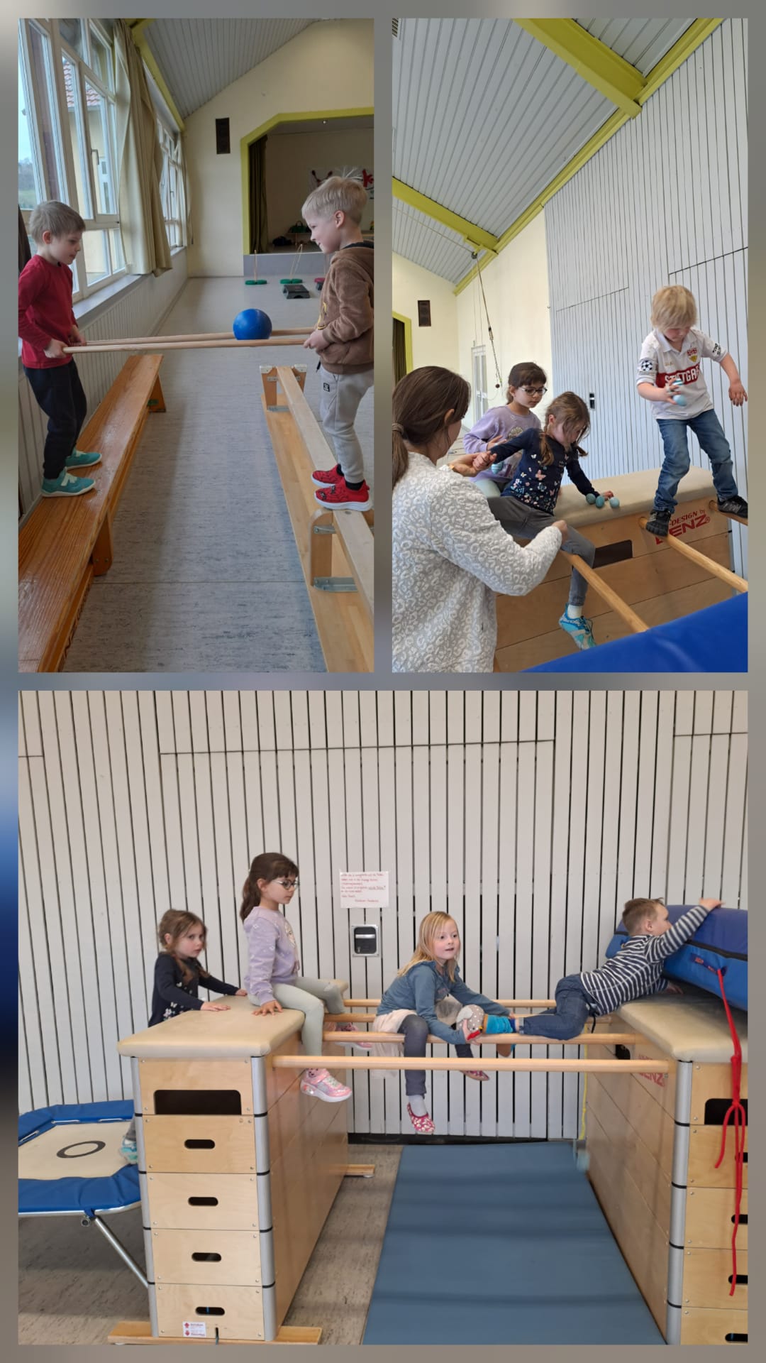 Mehr über den Artikel erfahren Fröhliches Treiben beim Kinderturnen im Bürgerhaus